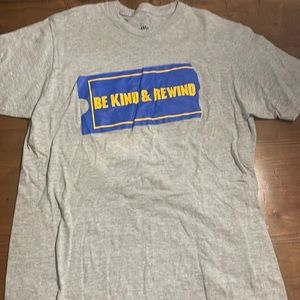 Grey Blockbuster shirt. Size: Large